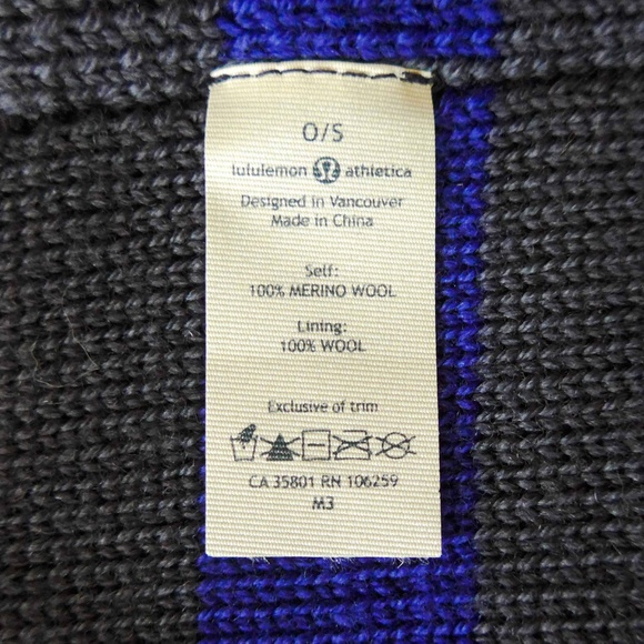 Lululemon Women Wool Blissed Out Circle Scarf (Flawed) - Picture 7 of 10